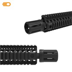muzzle 6.jpg STL-Datei Airsoft - Muzzle Break 6・3D-Druckvorlage zum Herunterladen