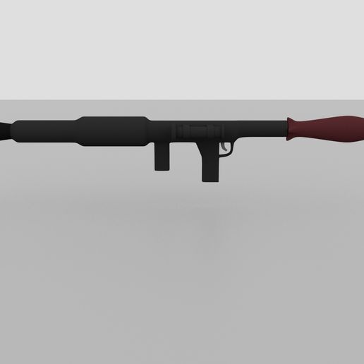 🚀 Rocket Launcher 3D Model・ OBJ File for 3D printing・Cults