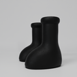 Boots0105.png GRANDES BOTAS ROJAS MSCH Y LLAVERO