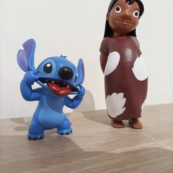 IMG20230525235330.jpg Fichier STL gratuit Lilo et Stich・Design pour imprimante 3D à télécharger