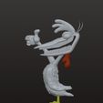 photo_5017295931388398387_y.jpg Poulet - Figurine 3D de style cartoon : Vache et poulet : modèle STL prêt à imprimer
