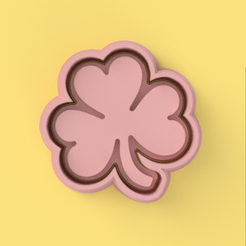 01.png Three-leaf Clover Cookie Cutter