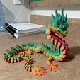 Flexi Print-in-Place Imperial Dragon with 3MF Included!