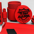 Render-3.png WEED TRAY AND ACCESSORIES - ARGENTINE FOOTBALL - Club Atlético Newell's Old Boys
