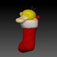 ZBrush-Document2.jpg Pokémon Christmas Stocking Pack – Pikachu, Psyduck & Eevee STL