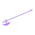 Emil Sinclair's halberd.stl Limbus Company - Hallebarde de Sinclair