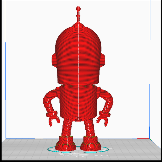 Free STL file Bender chibi 🤖 ・Model to download and 3D print・Cults