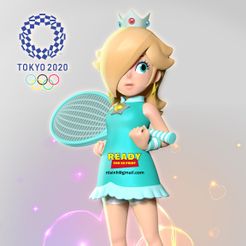 Rosalina_thumb.jpg Descargar archivo Rosalina - Olímpicos de Tokio 2020 • Modelo para la impresora 3D, nlsinh
