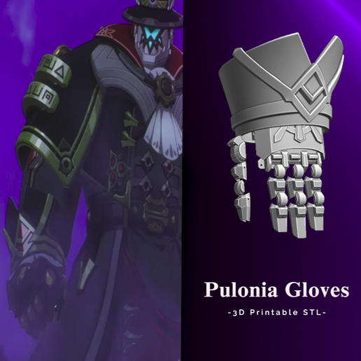 Pulonia Gloves - Genshin Impact