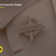 Grand Inquisitor Badge by 3Demon Third Sister Reva - Model Bundle