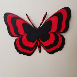 20180530_163440.jpg Archivo STL mariposas en relieve・Diseño para descargar y imprimir en 3D, catf3d