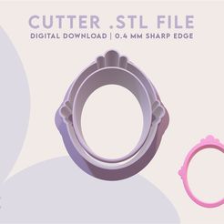 FLD20008.jpg Fichier 3D Mirror Frame Polymer Clay Cutter | Digital STL File・Plan à imprimer en 3D à télécharger