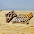 34139409-77AF-40F8-8B3C-A2980FC4D9F4.jpeg 3D file Chinese Checkers for Two Board Game・3D printing design to download