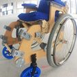 3D_Printed_WheelChair.jpg 3D printed wheelchair for MakerED challenge #MakerEdChallenge2