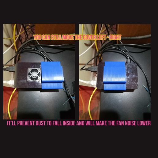 Raspberry pi4 Fan cover ! 3D model