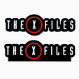 Screenshot-2024-04-24-154231.png 2x THE X-FILES Logo Display by MANIACMANCAVE3D
