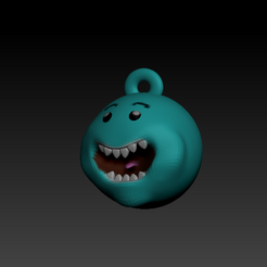meeseek lateral2.png Fichier STL gratuit rick et morty meeseek・Objet pour impression 3D à télécharger