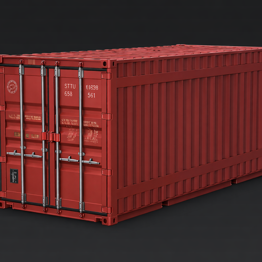 🔧 Shipping Containers・ STL File for 3D printing・Cults