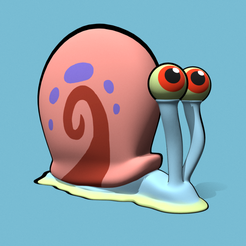 Immagine-2022-07-12-135411.png STL file Gary the pet sea snail・3D printing idea to download