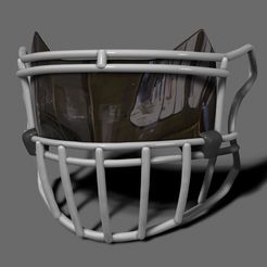 BPR_Composite10.jpg Visière et masque SHOC III pour casque NFL Riddell SPEEDFLEX