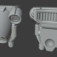 platejet.jpg Free STL file Galactic Crusaders - 28mm- Jetpack・3D print model to download
