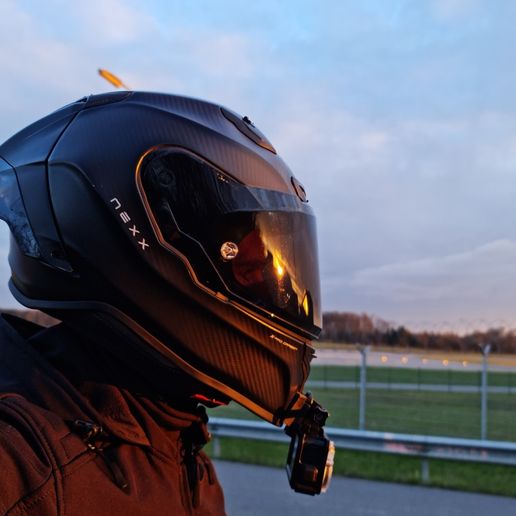 🏍️ Nexx X.R3R Gopro Mount・ STL File for 3D printing・Cults