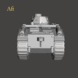 b7.jpg Girls Und Panzer "Mallard" Char B1 Bis  (1:35 scale)