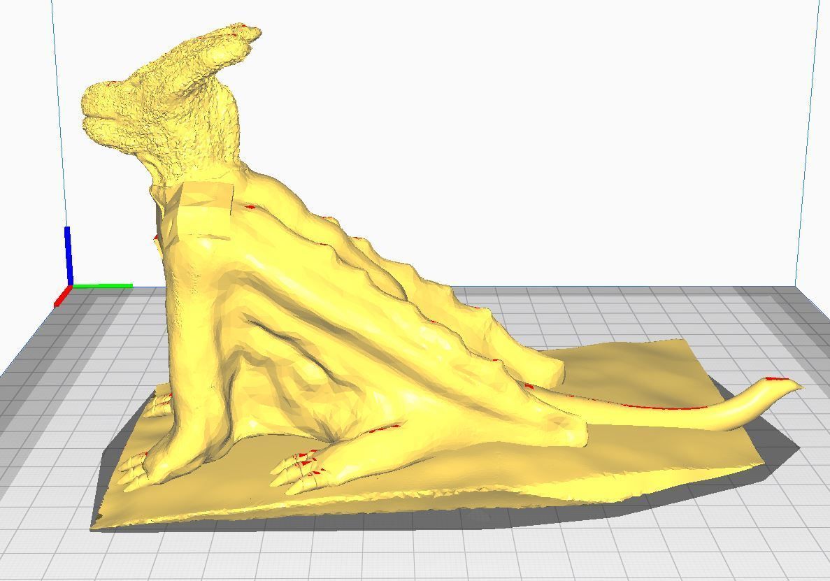 Download STL file Armored Dragon Bust/ Sculpture • Design to 3D print ...