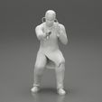 3DG-0008.jpg Archivo 3D Médico sentado examinando el estado de un paciente con un estetoscopio・Objeto de impresión 3D para descargar