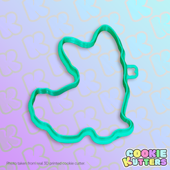 23_cutter.png STL file CHIHUAHA HAPPY DOG COOKIE CUTTER MOLD・3D printer design to download