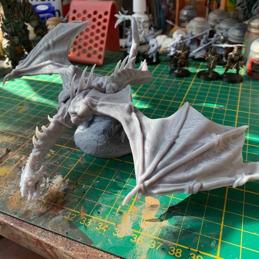 💍 Ring Wraith on Crawling Serpent(Crawling pose)・ STL File for 3D ...