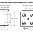 mount_pattern.png Rack & Pinion Linear Actuator Servo Joint Module *Tiny_CNC_Collection