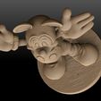 ZBrush-Document5-2.jpg mini COLLECTION "Mickey Mouse" 20 models STL! VERY CHEAP!