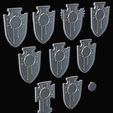 DA_BGV_Shield_Preview04.jpg Набор щитов ветеранов Зеленого рыцаря BG Перезагрузка