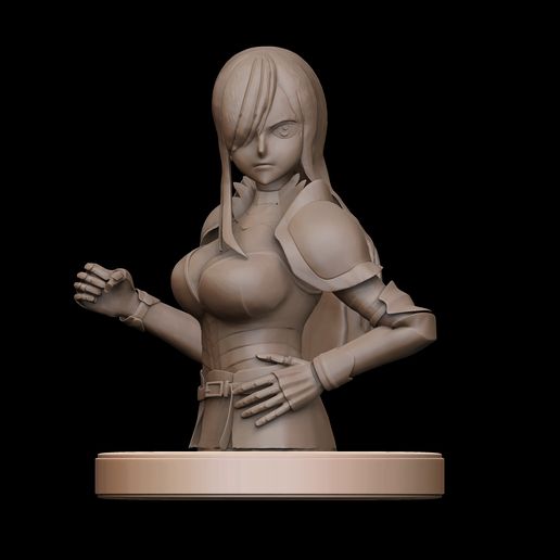 Erza Scarlet FAIRY TAIL Bust 3D model