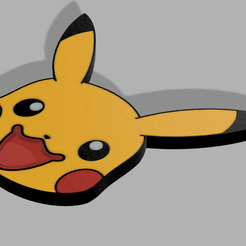 pikaaa.png Archivo STL gratis Pikachu puzzle・Plan para descargar y imprimir en 3D