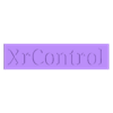 name_plate_xrcontrol.stl T800 slice by XrControl