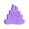 poopemojikeychain.STL Free STL file Poop Emoji Keychain・3D printable object to download