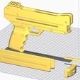 V2-set.jpg Slingshot Pistol: Functional 6 shot repeating Slingshot (inspired by Joerg Sprave)