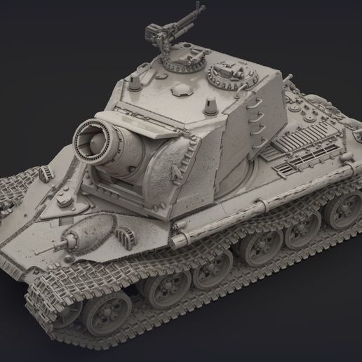 🪖 SUPER HEAVY TANK OF THE REDS・Free 3D File for ・Cults