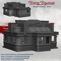 DinerRelease.jpg Archivo 3D Paisaje moderno - Cena・Modelo imprimible en 3D para descargar