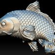 A9.jpg Koi Fish 3D print model