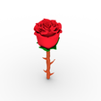 rose2.png rose flower - printing optimized design