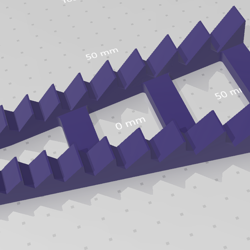 WRENCH HOLDER OF 10 - 3D model önizlemesi