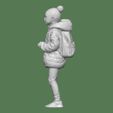 DOWNSIZEMINIS_girl_jacket131d.jpg GIRL WITH JACKET AND BAG FOR DIORAMA PEOPLE CHARACTER