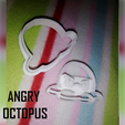 angry_octopus_2.png Angry Octopus cookie cutter x2 | Angry Octopus cookie cutter