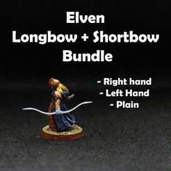 elflbow.jpg Elf Longbows + Shortbows bundle  - MESBG