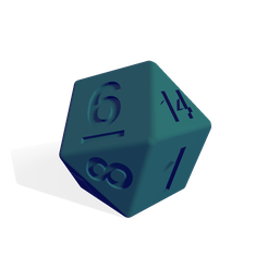 Cuboctahedron-dice-1-14-blunt-v.png Cuboctahedron Dice