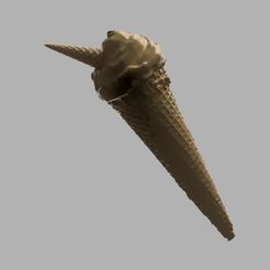 Bez-vafla.jpg Ice cream in a cone