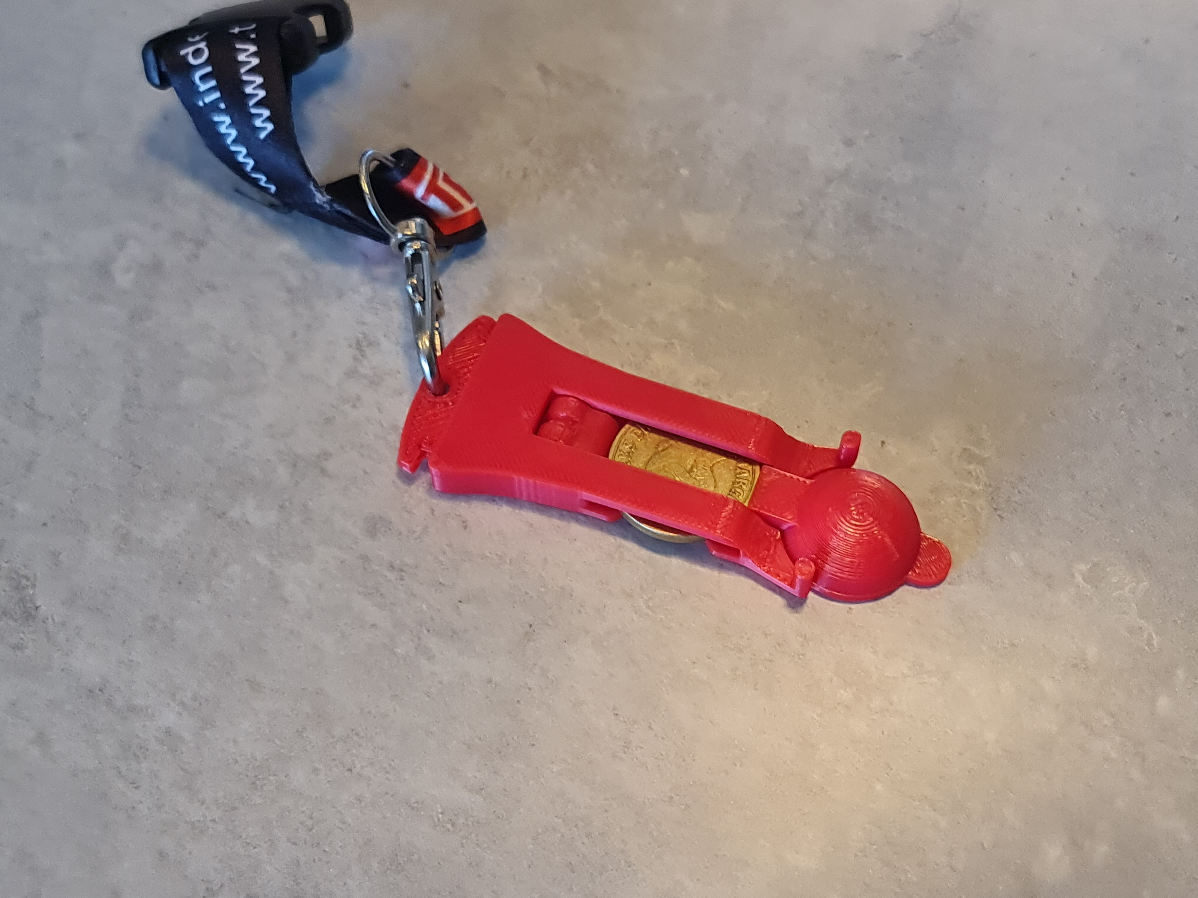 Download STL file Key Hanger & multi tool with catapult Print in